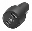 Автомобильное зар./устр. Hama H-210589 3A (PD+QC) USB-C/USB-A универсальное черный (00210589)