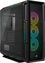 Корпус Corsair iCUE 5000T RGB SMART черный без БП ATX 6x120mm 6x140mm 4xUSB3.0 audio bott PSU