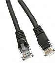 Патч-корд NTSS NTSS-PC-UTP-RJ45-5e-5.0-LSZH-BL NTSS-PC-UTP-RJ45-5E-5.0-LSZH UTP RJ-45 вил.-вилка RJ-45 кат.5E 5м черный LSZH (уп.:1шт) 26AWG