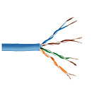 5bites Кабель UT5725-100A-BL витая пара UTP / STRANDED / 5E / 24AWG / CCA / PVC / BLUE / 100M