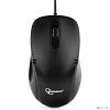 Gembird MOP-100 Black {Мышь, USB, черный, 3 кнопки, 1000 DPI, кабель 1.5м}