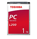 Жесткий диск Toshiba SATA-III 1Tb HDWL110UZSVA Notebook L200 Slim (5400rpm) 128Mb 2.5"