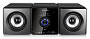 Микросистема Hyundai H-MS280 черный 30Вт CD CDRW DVD DVDRW FM USB BT SD/MMC/MS