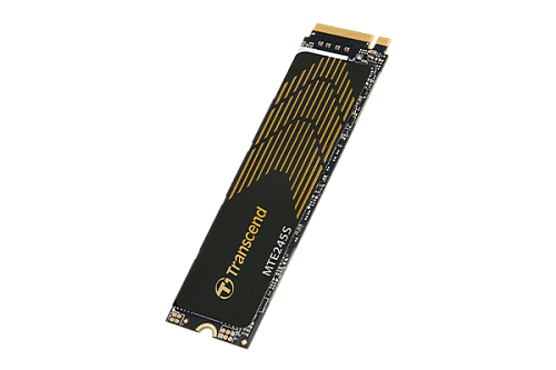 Твердотельный накопитель/ Transcend SSD MTE245S, 500GB, M.2(22x80mm), NVMe 1.4, PCIe 4.0 x4, 3D NAND, R/W 4800/4000MB/s, IOPs 600 000/300 000, TBW