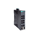 Конфигурируемый Ethernet-коммутатор с 8 портами 10/100BaseT(X) и 2 combo-портами 10/100/1000BaseT(X) или 100/1000BaseSFP, с расширенным диапазоном тем