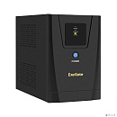 Exegate EP285488RUS ИБП ExeGate SpecialPro UNB-1200.LED.AVR.8C13.USB <1200VA/750W, LED, AVR, 8*C13, USB, металлический корпус, Black>