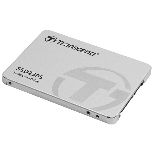 Твердотельный накопитель/ Transcend SSD SSD230S, 256GB, 2.5" 7mm, SATA3, 3D TLC, R/W 530/400MB/s, IOPs 65 000/85 000, DRAM buffer 256MB, TBW 140,