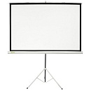 Экран Cactus Triscreen CS-PST-104x186 104.4 x 186см 1:1 напольный рулонный белый