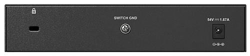 Коммутатор D-LINK Unmanaged Switch 8x1000Base-T (4x1000Base-T PoE), PoE Budget 80W, metal case