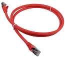 Патч-корд LANMASTER LSZH SFTP кат.6A, 0.5 м, красный