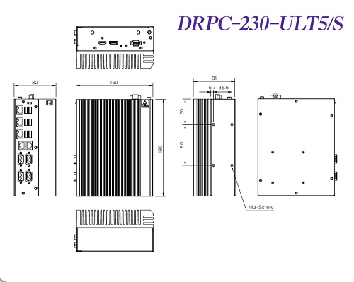DRPC-230-ULT5-CE/8G/S