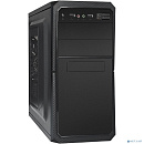 Exegate EX299283RUS Корпус Minitower ExeGate BA-202-UNS500 (mATX, БП UNS500 с вент. 12см, 2*USB, аудио, черный)