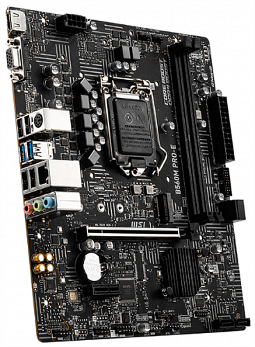 MSI B560M PRO-E Socket 1200, Intel B560, 2xDDR4, mATX, 8ch(7.1), GbLAN, VGA, HDMI