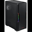 XPG STARKER BLACK (STARKER-BKCWW) (Midi-Tower, черный, TG, 120mm ARGB fan + 120mm fan)