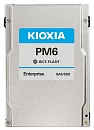 SSD KIOXIA Enterprise 2,5"(SFF), PM6-R, 15360GB, SAS 24G (SAS-4, 22,5Gbit/s), R4150/W3700MB/s, IOPS(R4K) 595K/160K, MTTF 2,5M, 1DWPD/5Y (Read Intensiv