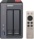 Сетевое хранилище без дисков SMB QNAP TS-251+-8G NAS, 2-tray w/o HDD. Quad-Core Intel Celeron J1900 2.0-2.42GHz, 8GB, HDMI-port. 4xUSB, 2xGb LAN
