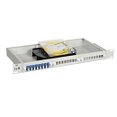 ITK 1U кросс укомплектованный: SC (Simplex) 8шт; (OS2)