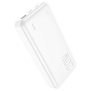 Hoco J87A Портативный аккумулятор, 20000mAh, 3A, белый (61040)