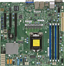 Материнская плата SUPERMICRO Серверная C236 S1151 MATX BLK MBD-X11SSH-F-B