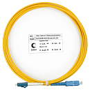 Патч-корд ВО Cabeus FOP(s)-9-LC-SC-3m Шнур оптический simplex LC-SC 9/125 sm 3м LSZH