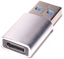 Адаптер Premier 6-071 USB 2.0 A(m) USB Type-C (f) серебристый (пакет)