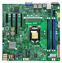 Supermicro Motherboard 1xCPU X12STL-F E-23**/ UpTo4UDIMM/ 6x SATA3/ C252 RAID 0/1/5/10/ 2xGE/ 2xPCIx8, 1xPCIx4, 1xM.2