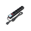 PowerCube Фильтр-удлинитель (SPG5-В2) 1.9 м, , 5 розеток, д/подкл. к UPS (C14), 10А/2,2кВт, черный