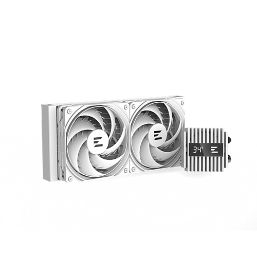 Zalman CPU Liquid Cooler 240mm, ARGB, white