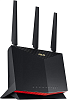 ASUS RT-AX86U // AX5700 // 861 + 4804Mbps, 2,4 + 5 gGz, 3 antenna + 1 internal, USB, GBT+2,5GBT LAN ; 90IG05F1-MU2G10