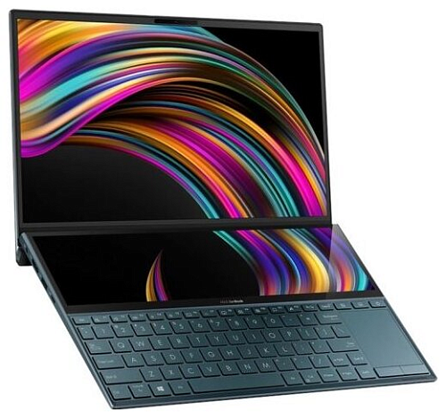 Ноутбук ASUS ZenBook Duo UX481FL-BM002TS Intel Core i5-10210U/8Gb DDR4/512GB SSD/14,0"FHD IPS 1920х1080/ScreenPad Plus 12,6” FHD Touch/NV MX250 2Gb/Windows 10