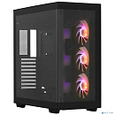 Корпус MidiTower Deepcool CH780 black (ATX, без БП, ARGB, 4xUSB3.2 Type-A + USB3.2 Type-C) (R-CH780-BKADE41-G-1)