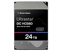 Жесткий диск SATA 24TB 7200RPM 6GB/S 512MB DC HC580 WUH722424ALE604_0F62819 WESTERN DIGITAL