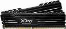 Модуль памяти ADATA XPG GAMMIX D10 Gaming DDR4 Общий объём памяти 16Гб Module capacity 8Гб Количество 2 3200 МГц Множитель частоты шины 16 1.35 В черн