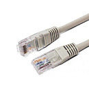 Filum FL-U5-C-5M Кабель патч-корд, U/UTP 5e cat. 5м, 26AWG(7x0.16 мм), чистая медь, PVC, серый