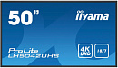 Панель Iiyama 50" LH5042UHS-B3 черный VA LED 16:9 DVI HDMI M/M матовая 500cd 178гр/178гр 3840x2160 D-Sub DisplayPort Ultra HD USB 14.8кг