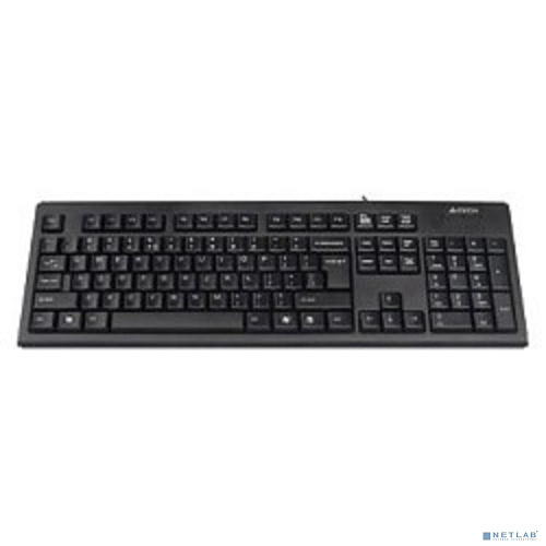Клавиатура A-4Tech KR-83 black USB, проводная USB, 104 клавиши [533406]