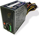 блок питания для ПК 550 Ватт/ PSU HIPER HPB-550RGB (ATX 2.31, 550W, ActivePFC, RGB 140mm fan, Black) 85+, BOX