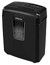 Шредер Fellowes MicroShred 8MC (секр.P-4) фрагменты 8лист. 14лтр. скобы пл.карты