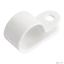 Rexant (07-4416) Скоба под винт 16мм, белая (50 шт/уп)