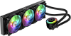Система охлаждения/ Cooler Master MasterLiquid ML360R RGB (250W, 360mm, ARGB, fans: 3x120mm/66.7CFM/30dBa/2000rpm, 1200/115X/2066/2011-V3/2011/AM5