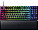 Клавиатура Razer Huntsman V2 TKL механическая черный USB for gamer LED (подставка для запястий)