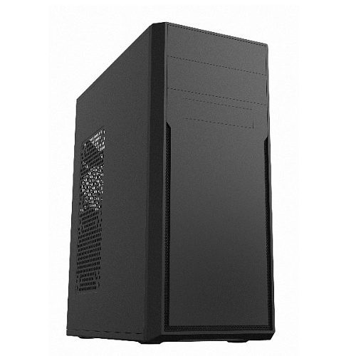 Корпус c блоком питания 450 Ватт/ Case Foxline FL-302-FZ450-U32 ATX case, black, w/PSU 450W 8cm, w/2xUSB2.0+2xUSB3.0, w/pwr cord, w/o FAN