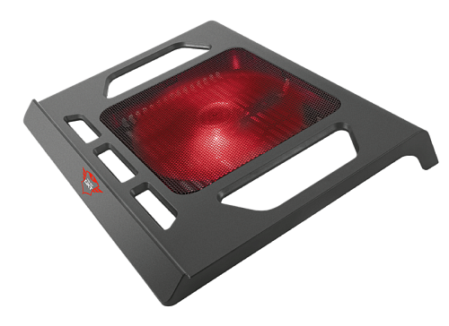 Trust Cooling Stand GXT 220 Kuzo, Up to 17.3', USB, LED-Red [20159]