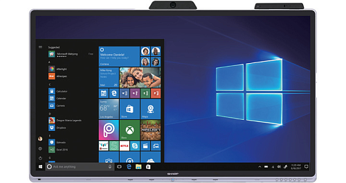 Windows Collaboration Display BIG PAD - Емкостная 70", 4K - LСD, W-LED подсветка, 350 Кд/м2, Ultra HD 3,840 x 2,160, 4000:1, 10 касаний; Сертифициров