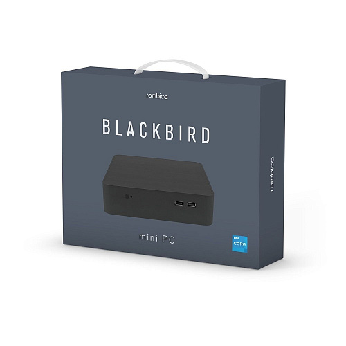 Rombica Blackbird i3 HX12185D [PCMI-0221] Black {i3 12100/8Gb/SSD512Gb UHDG 730/noOS}
