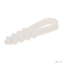 Rexant (07-4501) Дюбель-хомут 5-10мм, круглый, белый (100 шт/уп)