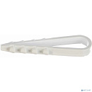 PROconnect (07-4503-2-9) Дюбель-хомут 19-25мм, круглый, белый (10 шт/уп)