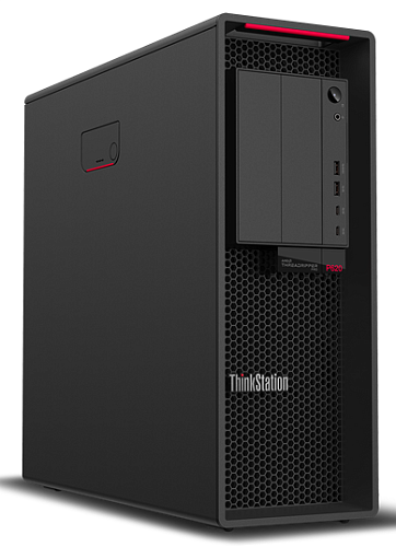 Lenovo ThinkStation P620 Tower 1000W, AMD TR PRO 3955WX (3.9G, 16C), 2x16GB DDR4 3200 RDIMM, 1x 512GB SSD M.2, 1x2TB HDD 7200rpm, NoGPU, DVD±RW, 15-in