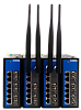Управляемый промышленный Fast Ethernet коммутатор 2 уровня, 6 x 100M RJ45, 3 x 100M оптика, питание 2 x 9~60VDC, монтаж на DIN-рейку