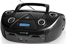 Аудиомагнитола BBK BX318BT черный 5Вт CD CDRW MP3 FM(dig) USB BT